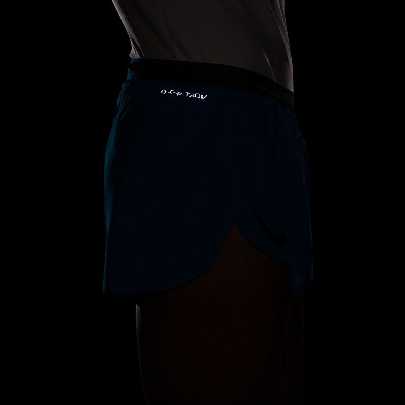 Herren-Laufshorts Nike AeroSwift light current blue/black 8