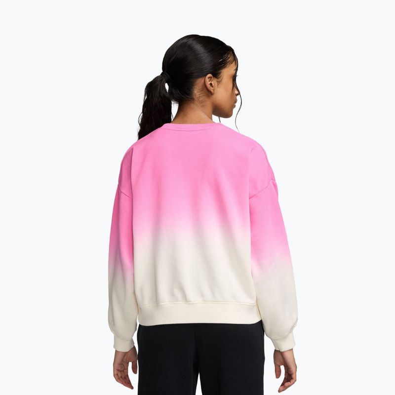 Kinder-Sweatshirt Nike Sportswear Studio sail/playful pink/white 2