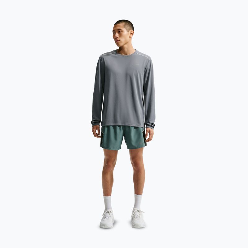 Lauf-Langarmshirt für Herren Nike Miler Dri-Fit UV smoke grey 2