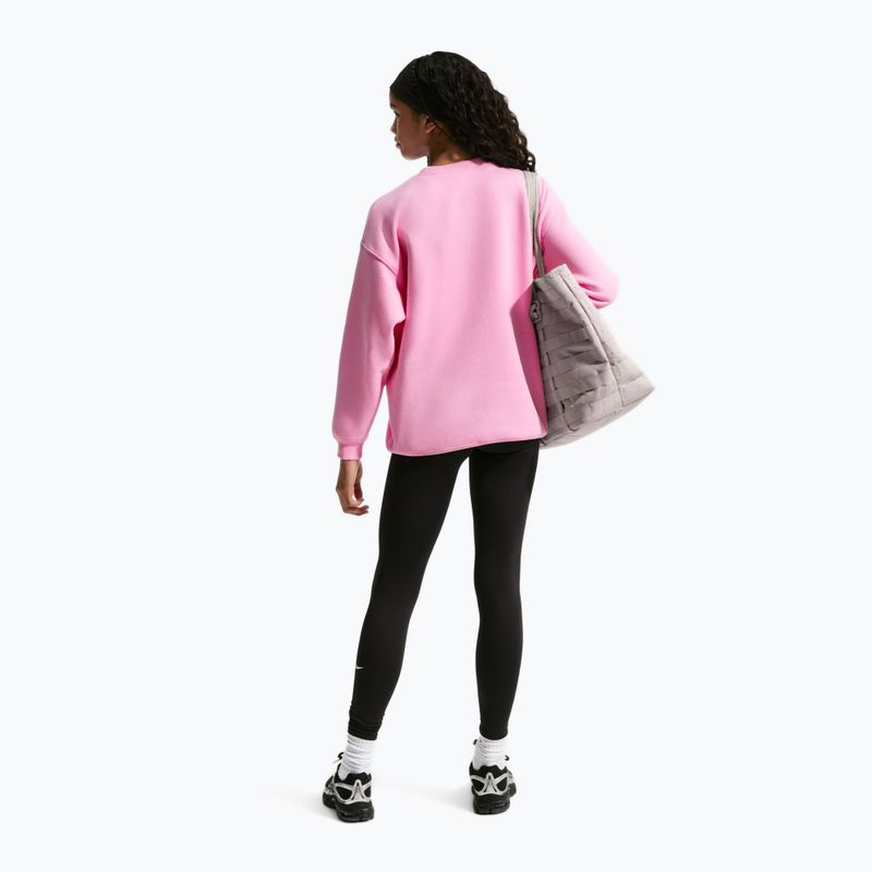 Kinder-Sweatshirt Nike Sportswear Studio pink rise/white 3