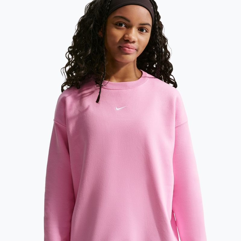 Kinder-Sweatshirt Nike Sportswear Studio pink rise/white 4