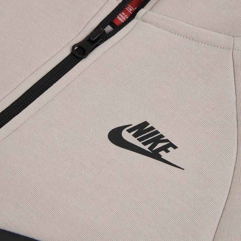 Kinder-Sweatshirt Nike Sportswear Tech Fleece moon particle/cave stone/black/black 3