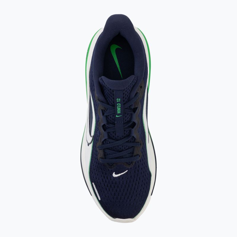 Nike Winflo 12 Laufschuhe midnight navy/green spark/summit white 5