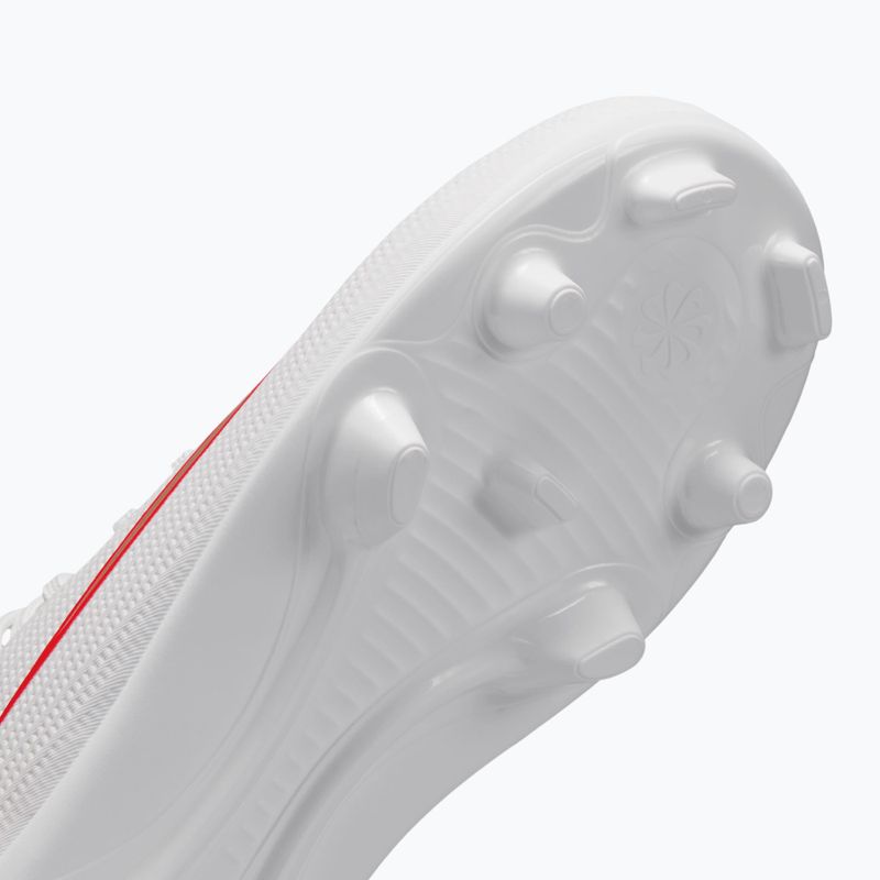 Kinder-Fußballschuhe Nike Jr. Mercurial Superfly 11 Club white/bright crimson/blur 5