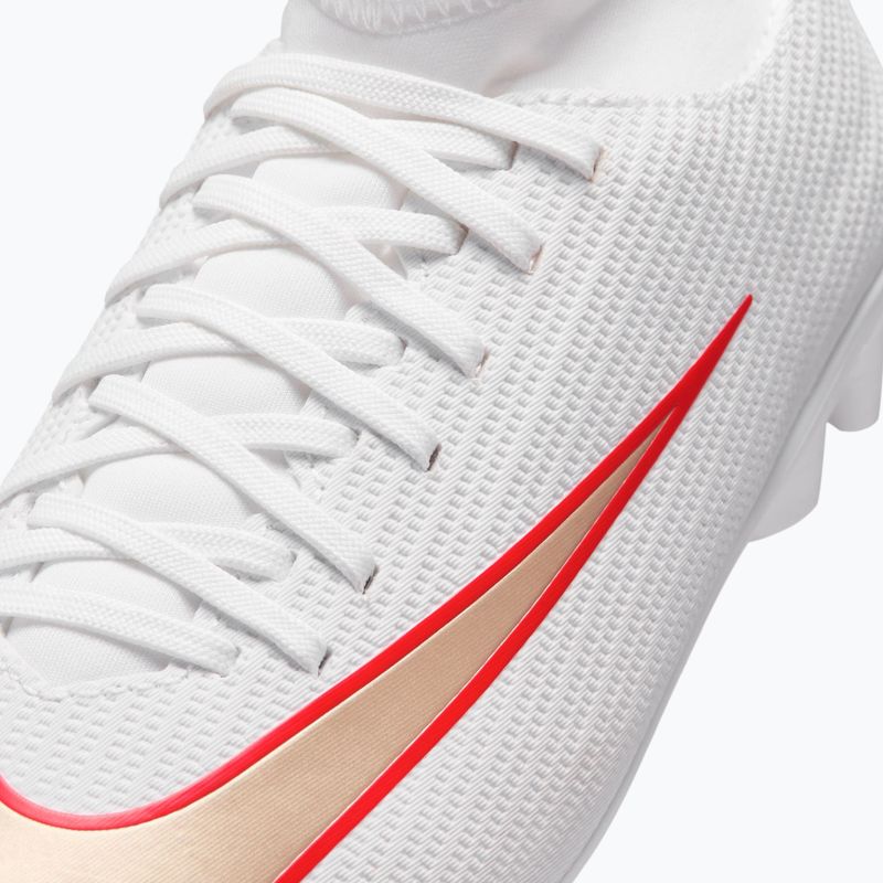 Kinder-Fußballschuhe Nike Jr. Mercurial Superfly 11 Club white/bright crimson/blur 6