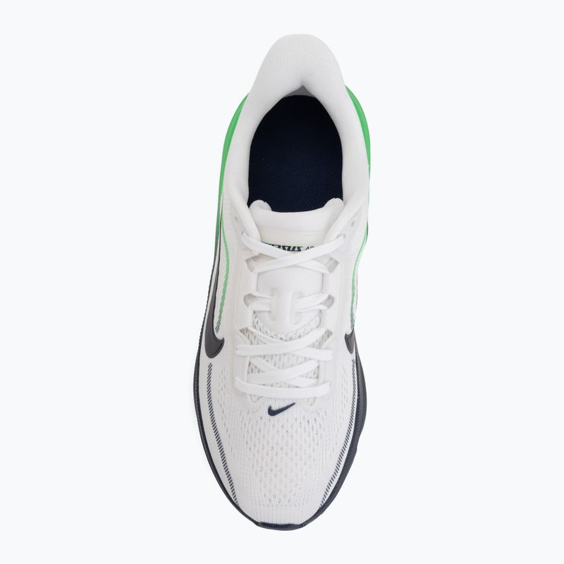 Nike Pegasus 42 Laufschuhe weiß/grüner Funke/mittleres Marineblau 5