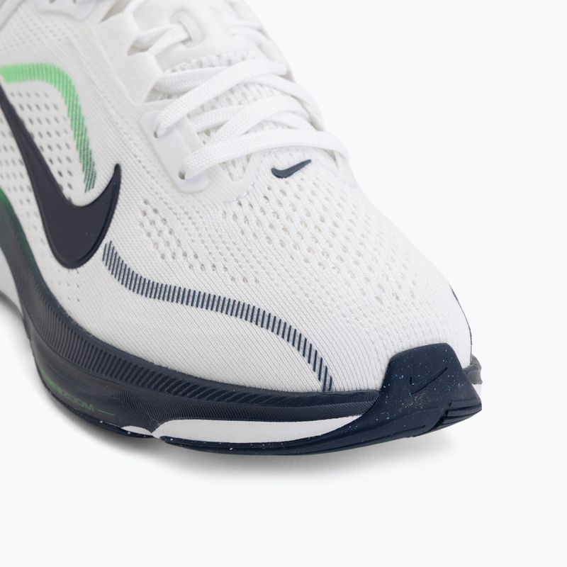 Nike Pegasus 42 Laufschuhe weiß/grüner Funke/mittleres Marineblau 7