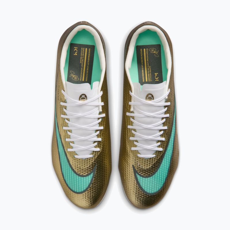 Herren-Fußballschuhe Nike Mercurial Superfly 11 Pro "Kylian Mbappé" metallic gold/green glow 4