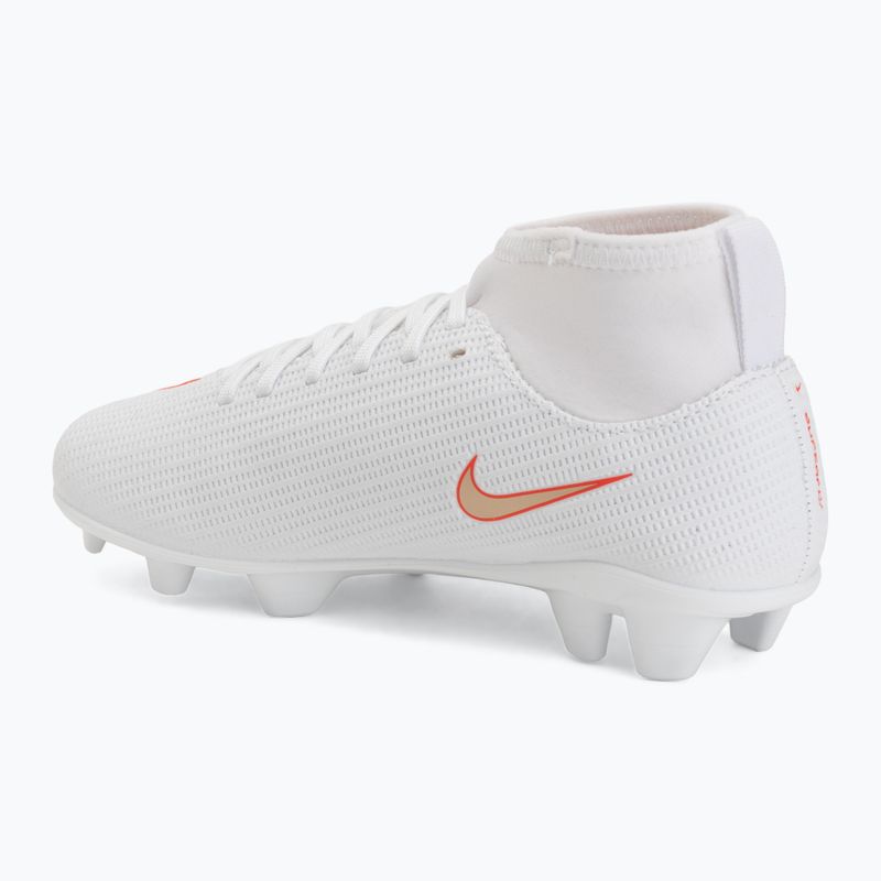Kinder-Fußballschuhe Nike Jr. Mercurial Superfly 11 Club white/bright crimson/blur 3
