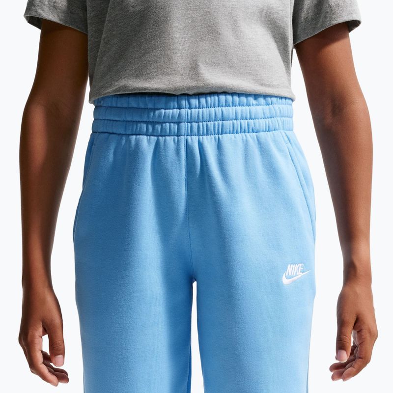 Kinderhose Nike Sportswear Club Fleece football blue/white 5