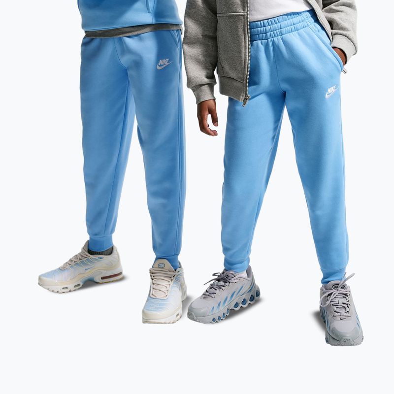 Kinderhose Nike Sportswear Club Fleece football blue/white 10