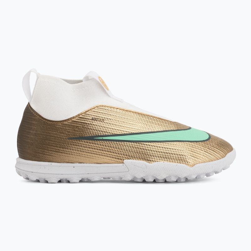 Kinder-Fußballschuhe Nike Jr. Mercurial Superfly 11 Academy "Kylian Mbappé" metallic gold/green glow 2