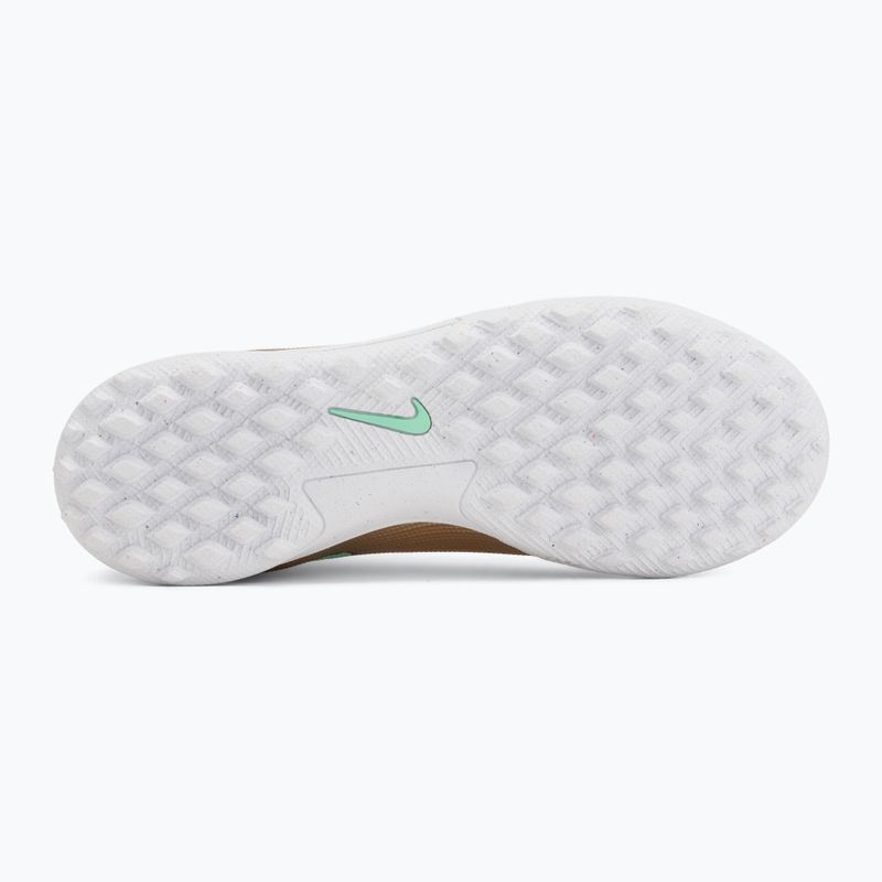 Kinder-Fußballschuhe Nike Jr. Mercurial Superfly 11 Academy "Kylian Mbappé" metallic gold/green glow 4