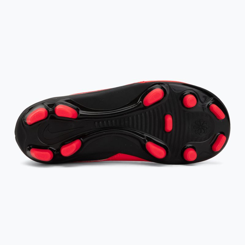 Kinder-Fußballschuhe Nike Jr. Phantom 6 Low Club bright crimson/bright crimson/black 4