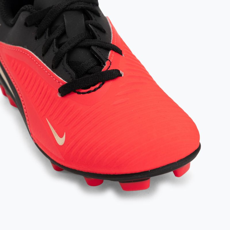 Kinder-Fußballschuhe Nike Jr. Phantom 6 Low Club bright crimson/bright crimson/black 7