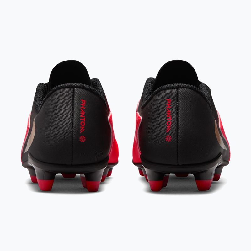 Kinder-Fußballschuhe Nike Jr. Phantom 6 Low Club bright crimson/bright crimson/black 2