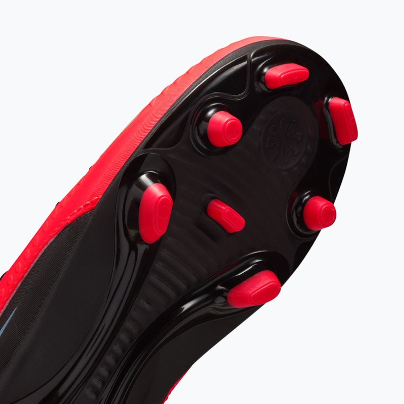Kinder-Fußballschuhe Nike Jr. Phantom 6 Low Club bright crimson/bright crimson/black 4