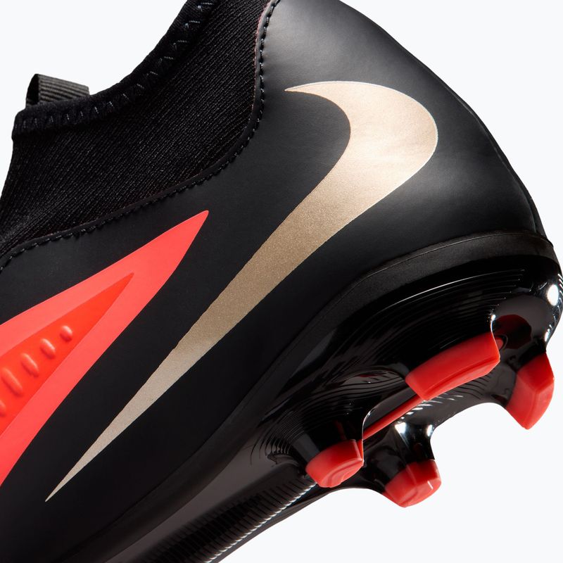 Kinder-Fußballschuhe Nike Jr. Phantom 6 High Academy Bright Crimson/Bright Crimson/Black 7