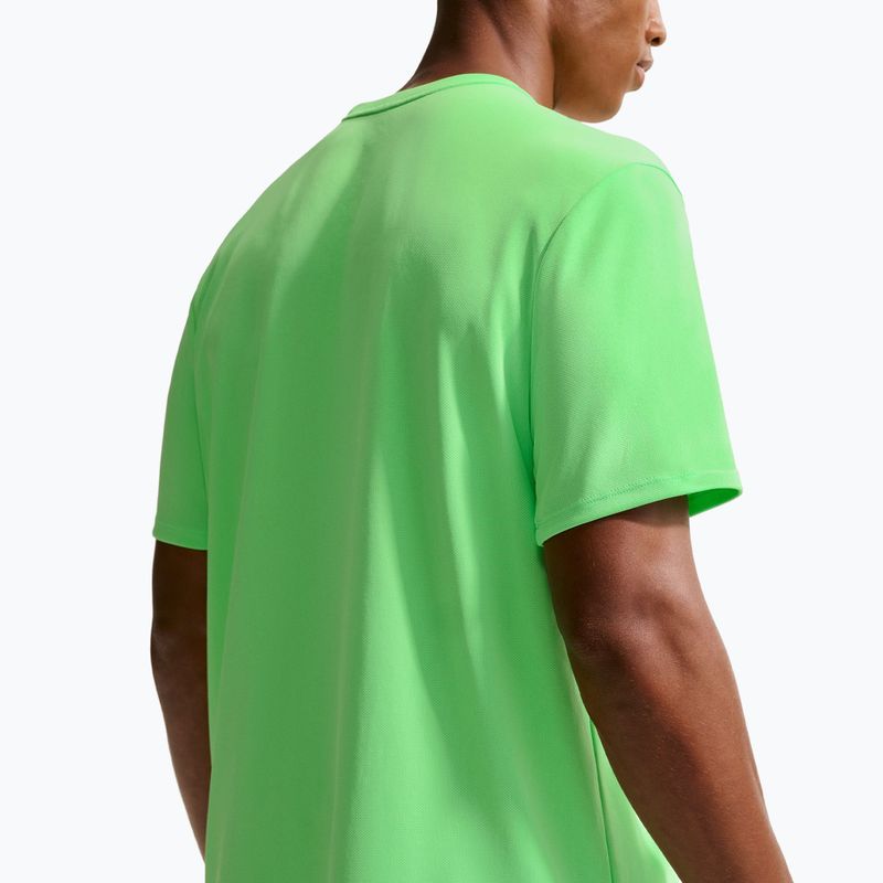 Herren-Laufshirt Nike Miler Dri-Fit UV illusion green 5