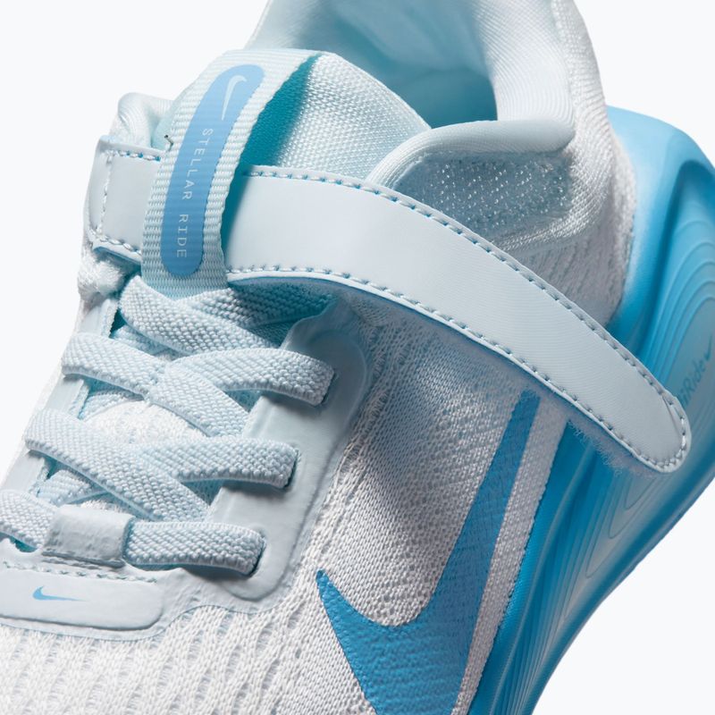 Kinderschuhe Nike Stellar Ride summit white/glacier blue/football blue 5