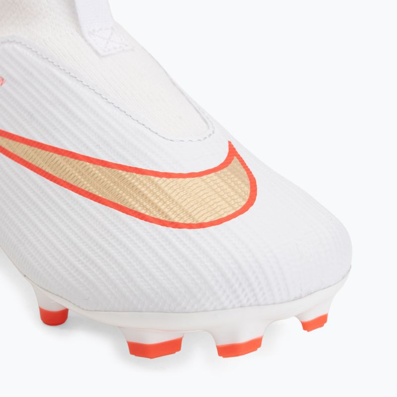 Kinder-Fußballschuhe Nike Jr. Mercurial Superfly 11 Academy white/bright crimson/blur 7