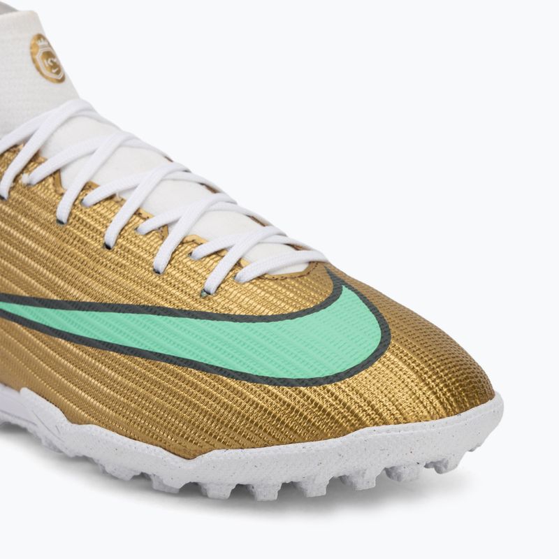 Herren-Fußballschuhe Nike Mercurial Superfly 11 Academy "Kylian Mbappé" metallic gold/green glow 7