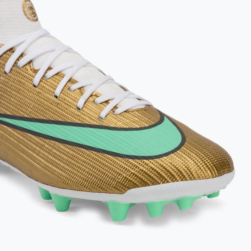 Herren-Fußballschuhe Nike Mercurial Superfly 11 Academy "Kylian Mbappé" metallic gold/green glow 7