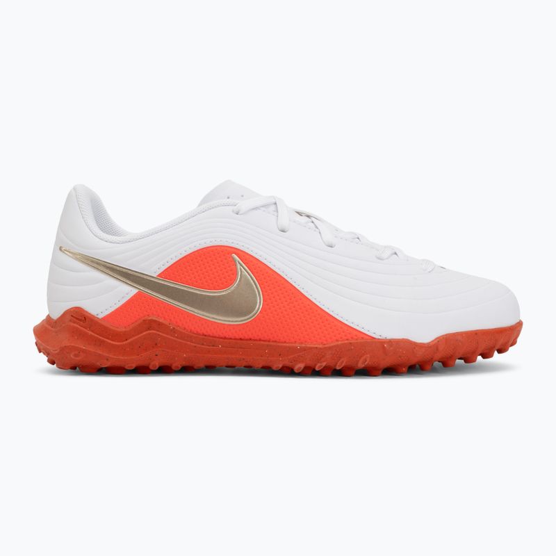 Kinder-Fußballschuhe Nike Jr. Tiempo Maestro Club White/Bright Crimson/Blur 2