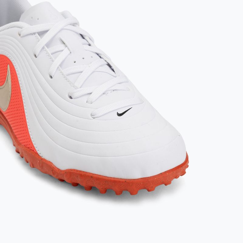 Kinder-Fußballschuhe Nike Jr. Tiempo Maestro Club White/Bright Crimson/Blur 7