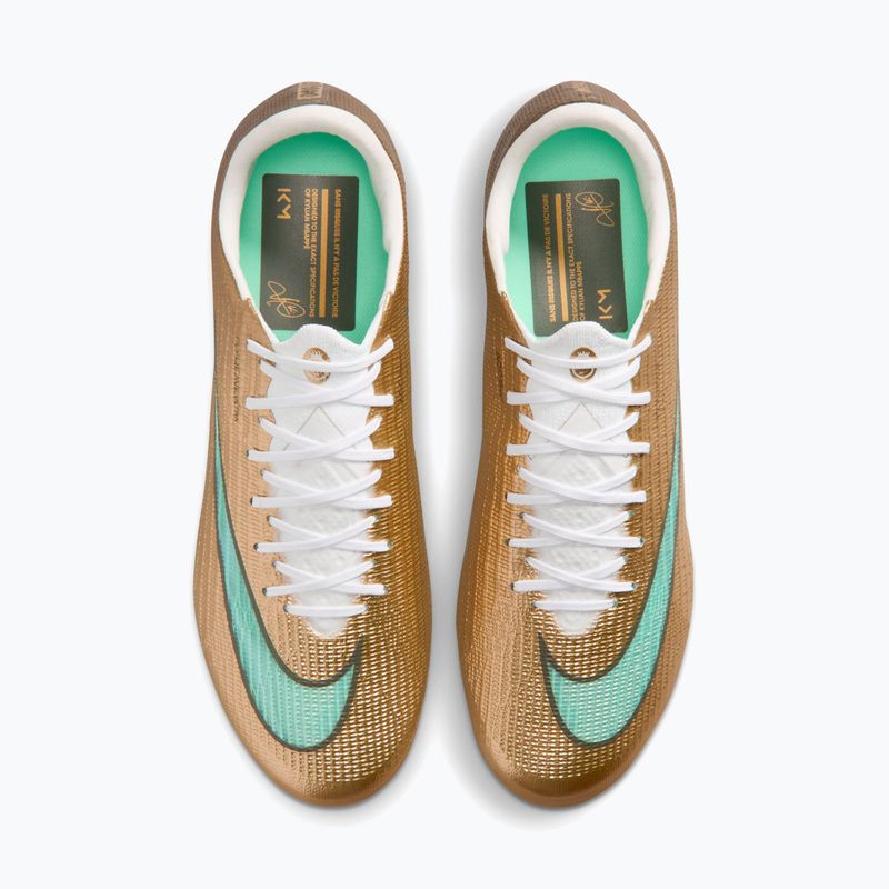 Herren-Fußballschuhe Nike Mercurial Superfly 11 Elite "Kylian Mbappé" metallic gold/green glow 3