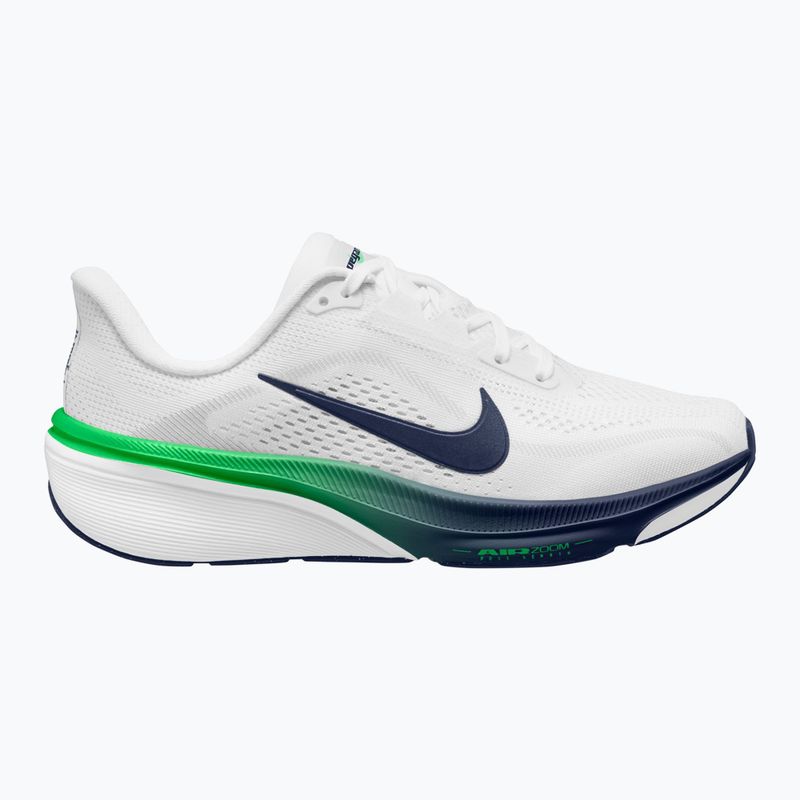 Nike Pegasus 42 Laufschuhe weiß/grüner Funke/mittleres Marineblau 8