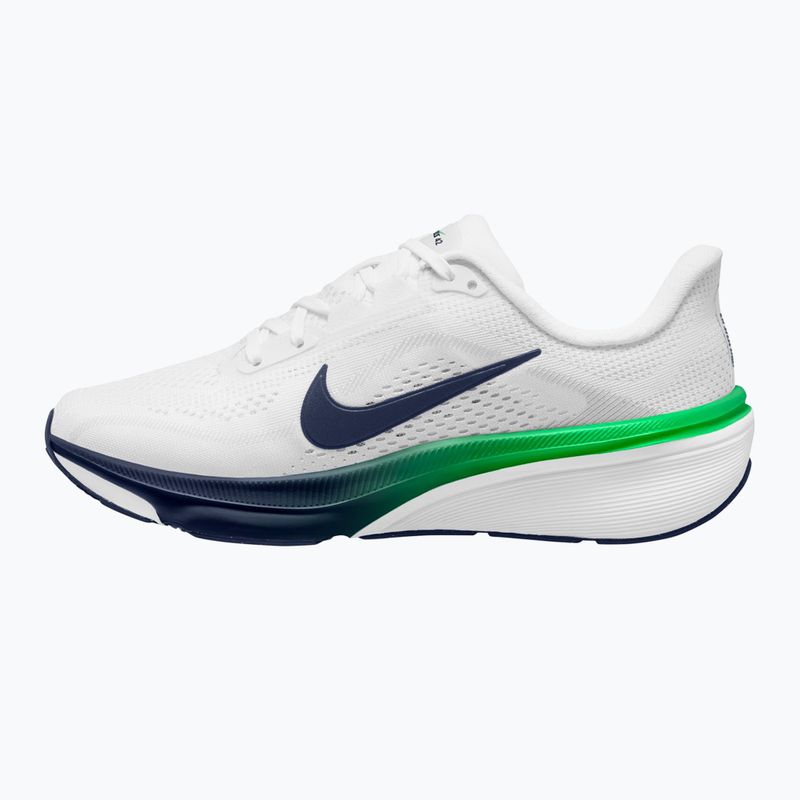 Nike Pegasus 42 Laufschuhe weiß/grüner Funke/mittleres Marineblau 9