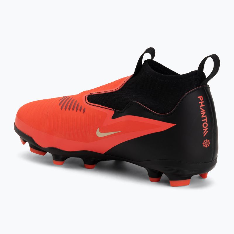 Kinder-Fußballschuhe Nike Jr. Phantom 6 High Academy Bright Crimson/Bright Crimson/Black 3