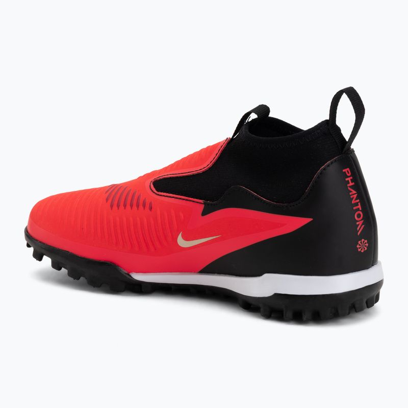 Kinder-Fußballschuhe Nike Jr. Phantom 6 High Academy bright crimson/bright crimson/black 3