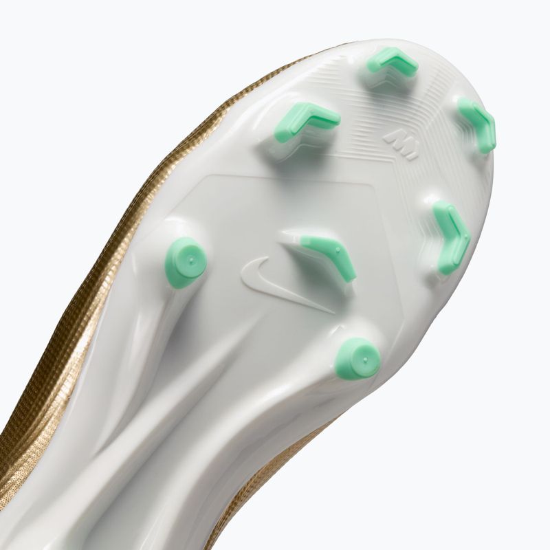 Kinder-Fußballschuhe Nike Jr. Mercurial Superfly 11 Academy "Kylian Mbappé" metallic gold/green glow 5
