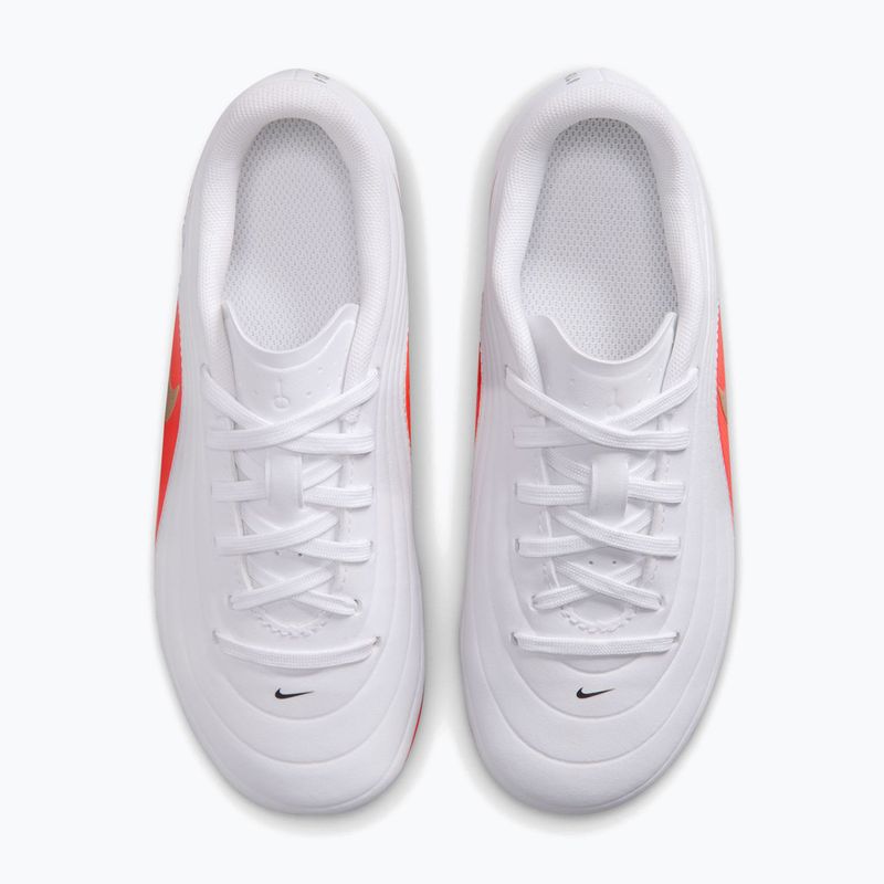 Kinder-Fußballschuhe Nike Jr. Tiempo Maestro Club White/Bright Crimson/Blur 3