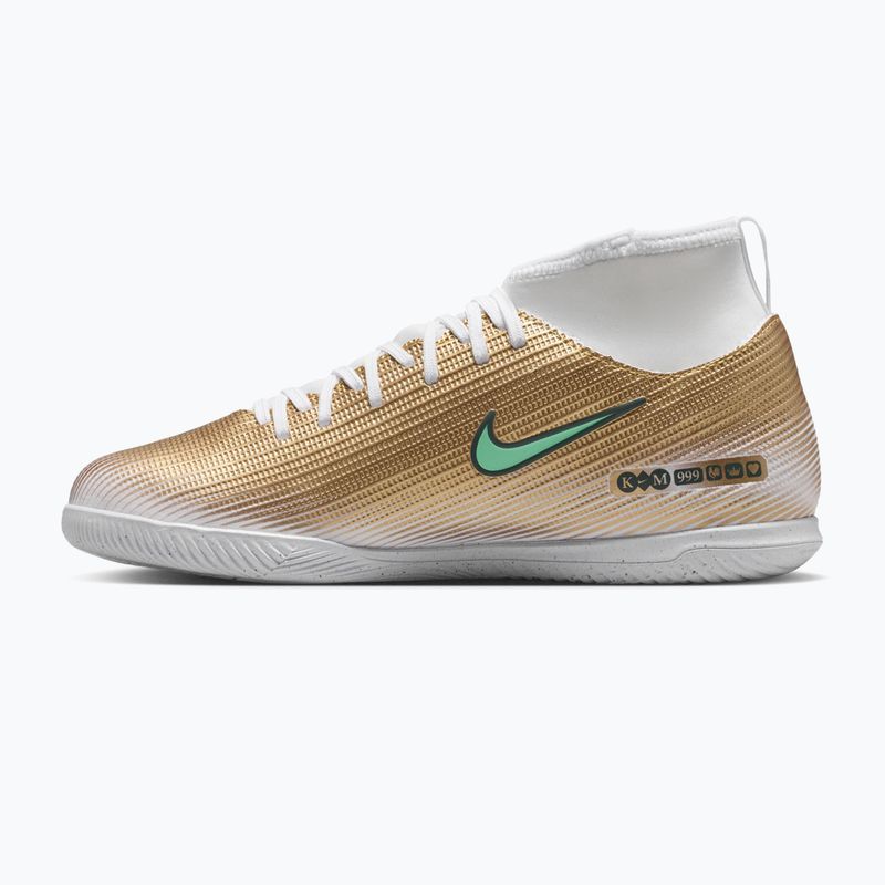 Kinder-Fußballschuhe Nike Jr. Mercurial Superfly 11 Club "Kylian Mbappé" metallic gold/green glow 2