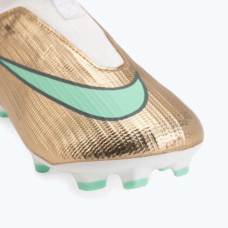 Kinder-Fußballschuhe Nike Jr. Mercurial Superfly 11 Academy "Kylian Mbappé" metallic gold/green glow 7