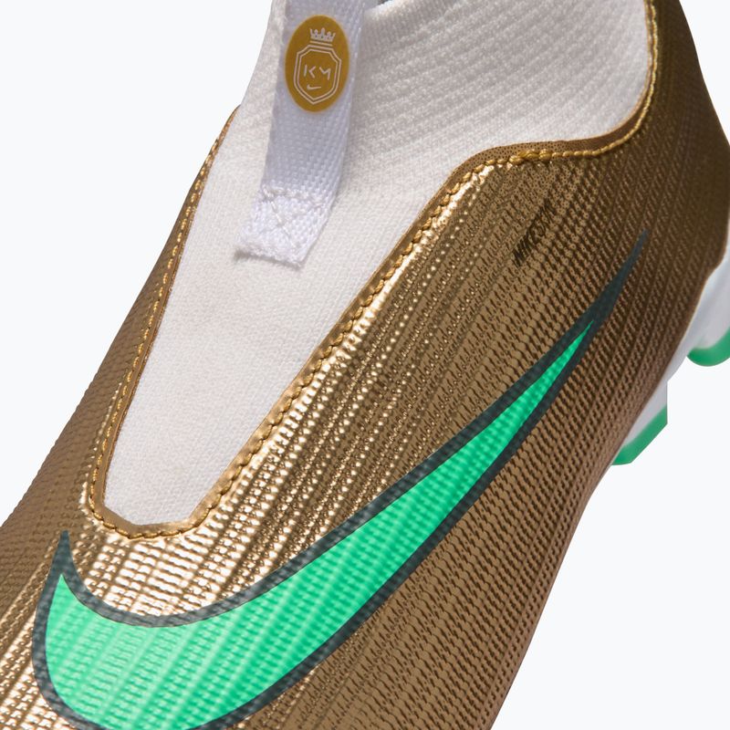 Kinder-Fußballschuhe Nike Jr. Mercurial Superfly 11 Academy "Kylian Mbappé" metallic gold/green glow 5