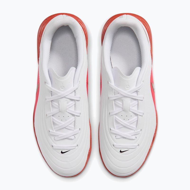 Kinder-Fußballschuhe Nike Jr. Tiempo Maestro Club white/bright crimson/blur 2