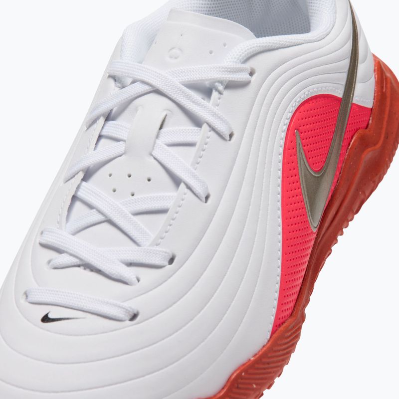 Kinder-Fußballschuhe Nike Jr. Tiempo Maestro Club white/bright crimson/blur 4