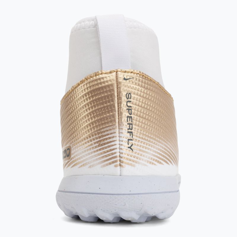 Kinder-Fußballschuhe Nike Jr. Mercurial Superfly 11 Club "Kylian Mbappé" metallic gold/green glow 6