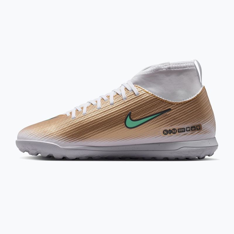 Kinder-Fußballschuhe Nike Jr. Mercurial Superfly 11 Club "Kylian Mbappé" metallic gold/green glow 2