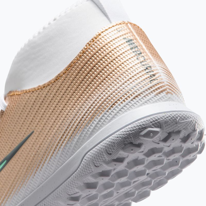 Kinder-Fußballschuhe Nike Jr. Mercurial Superfly 11 Club "Kylian Mbappé" metallic gold/green glow 6