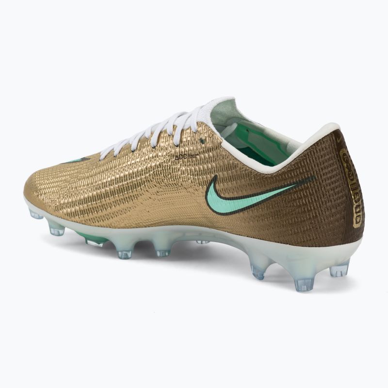 Herren-Fußballschuhe Nike Mercurial Superfly 11 Elite "Kylian Mbappé" metallic gold/green glow 3