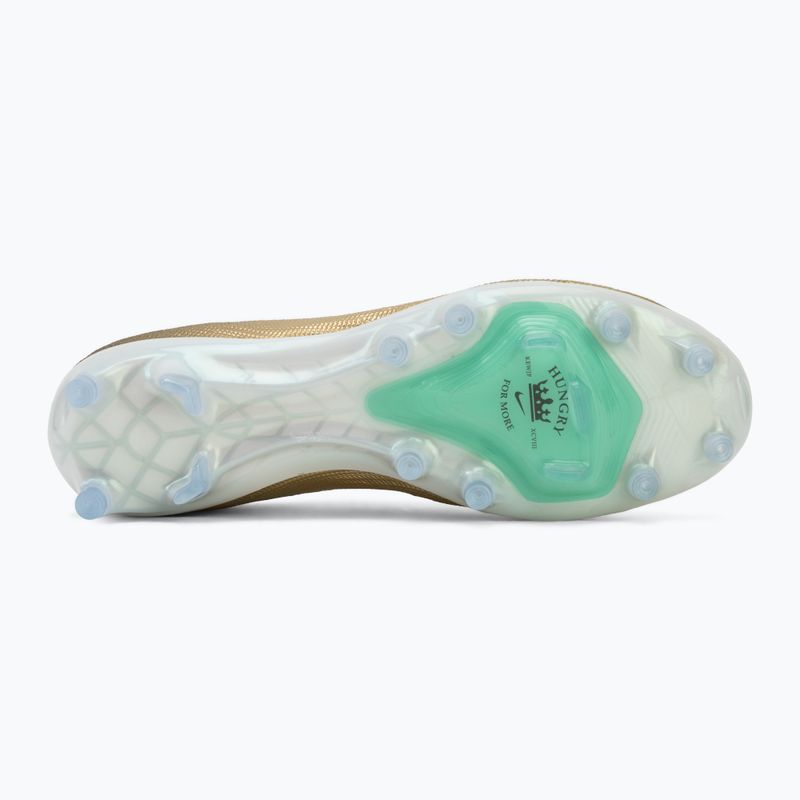 Herren-Fußballschuhe Nike Mercurial Superfly 11 Elite "Kylian Mbappé" metallic gold/green glow 4