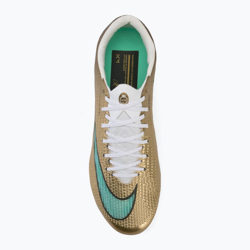 Herren-Fußballschuhe Nike Mercurial Superfly 11 Elite "Kylian Mbappé" metallic gold/green glow 5