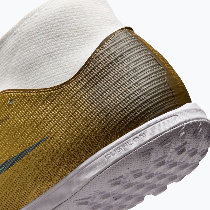 Herren-Fußballschuhe Nike Mercurial Superfly 11 Academy "Kylian Mbappé" metallic gold/green glow 6