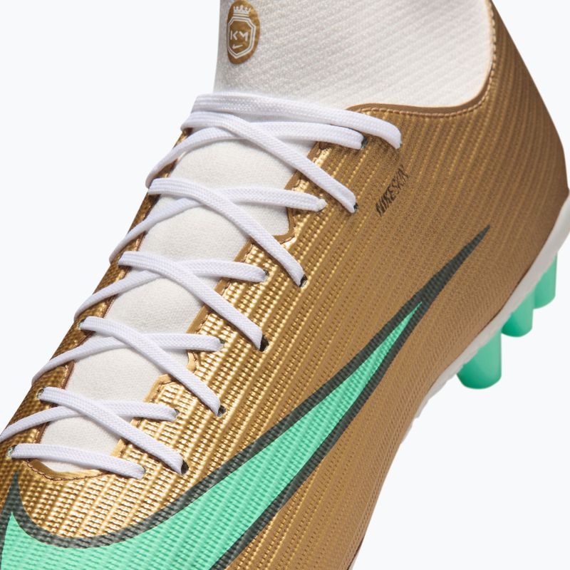 Herren-Fußballschuhe Nike Mercurial Superfly 11 Academy "Kylian Mbappé" metallic gold/green glow 6