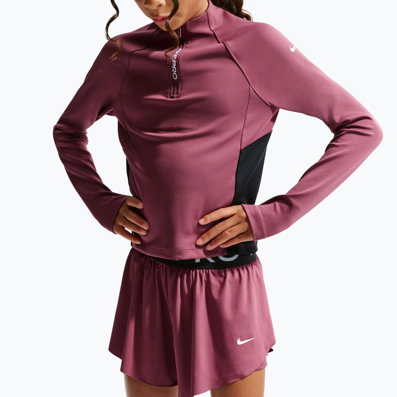 Kindershorts Nike Pro pink smoke/black/white 4